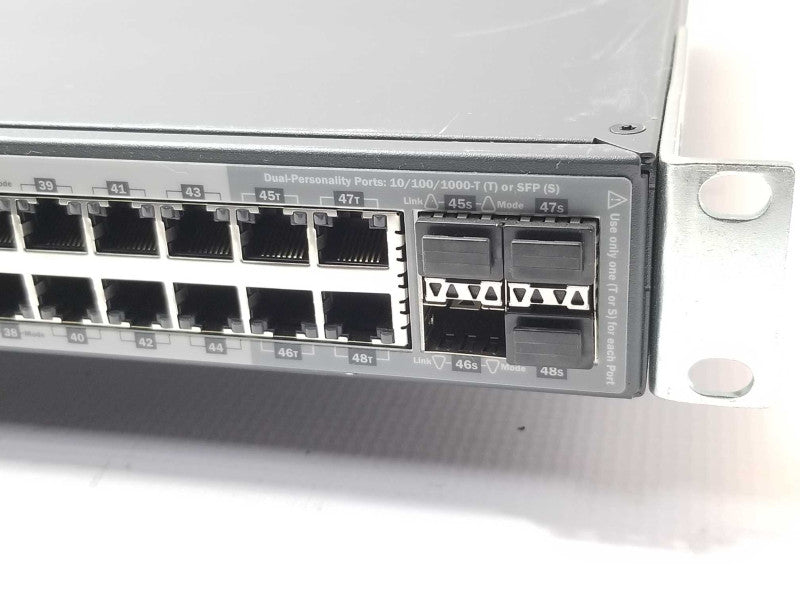 HP ProCurve 2910al-48G J9147A 48 Port Gig Switch w/ 2x 10-Gbe Interconnect Mod _