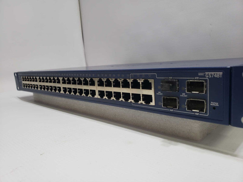 NETGEAR 48 Port Gigabit Smart Switch (GS748T V3) FACTORY RESET )