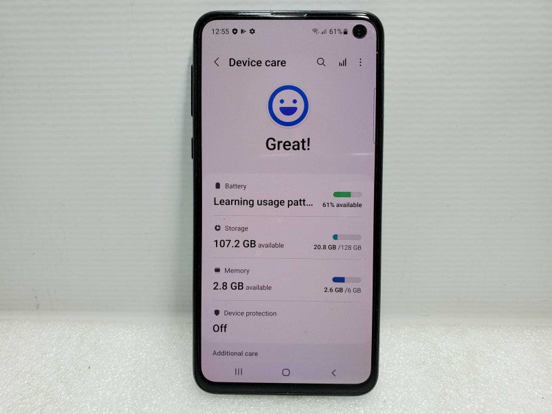 Samsung Galaxy S10e - 128 GB - Black [Unlocked] (