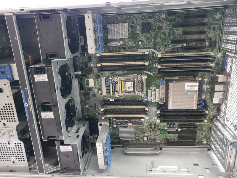 HP Proliant ML350p Gen8 Server 1x Xeon E5-2650 v2 @ 2.10GHz 66 GB RAM P420i )