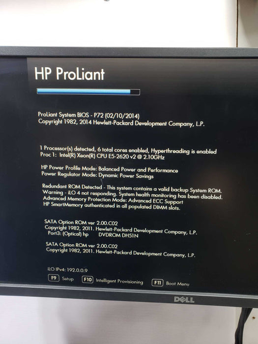 HP Proliant ML350p Gen8 Server 1x Xeon E5-2650 v2 @ 2.10GHz 66 GB RAM P420i )