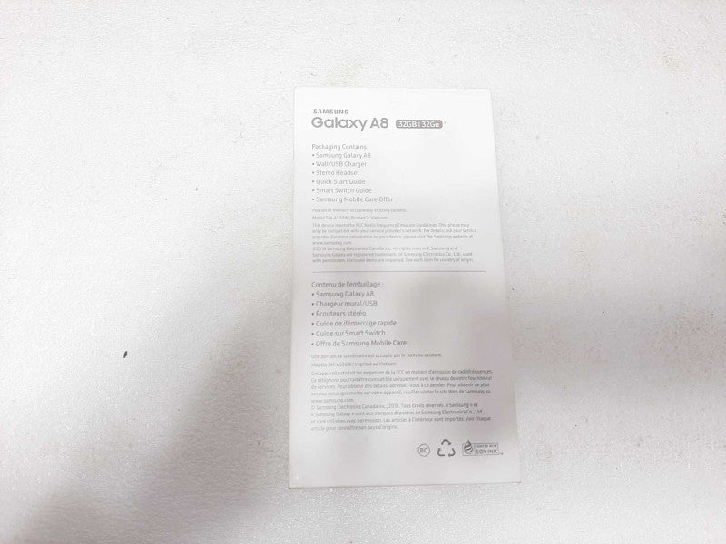 Samsung Galaxy A8 2018 32GB Black (Unlocked) SM-A530W Smartphone Open Box $