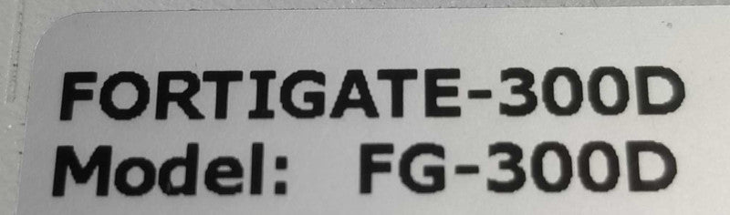 Fortinet FG-300d FORTIGATE 300D Network Security Firewall Appliance, QTY ~