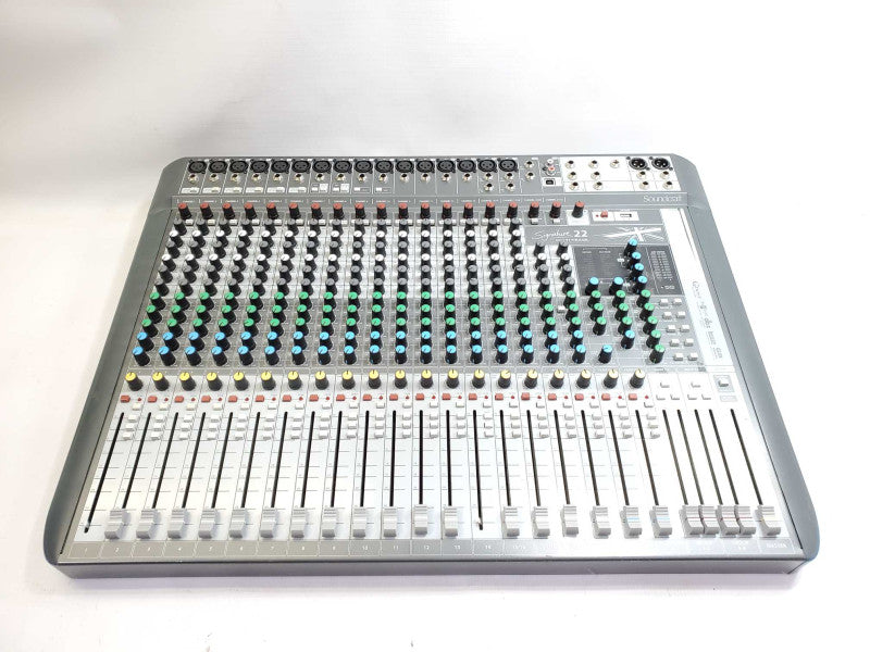 Soundcraft Signature 22MTK 22-Channel Multi-Track Mixer READ +