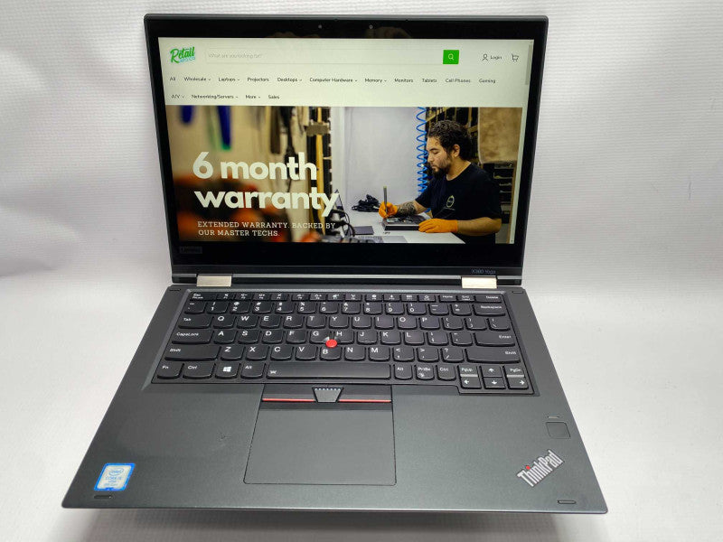 Lenovo X380 Yoga with i5-8350U CPU 8GB RAM & 256GB SSD Storage  -