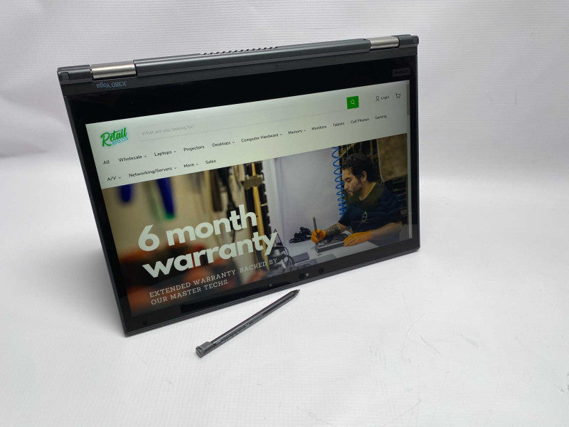 Lenovo X380 Yoga with i5-8350U CPU 8GB RAM & 256GB SSD Storage  -