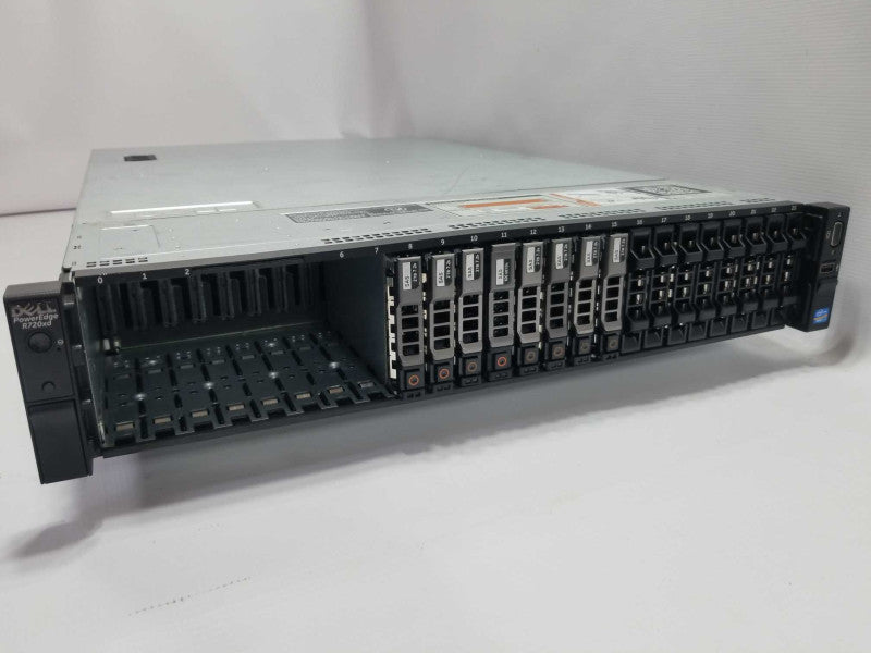 Dell PE R720xd, 2x Xeon E5-2643 3.3GHz QC/64GB ECC, 2x PSU, H710 Mini, 24x2.5\\" ~