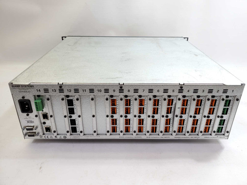 Biamp Tesira Server-IO Digital Processor 1x SOC-4 8x SEC-4 1x SIC-4  +