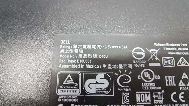 Dell D10U Thinclient i5-9600T @ 2.30ghz / 8gb ram / READ #