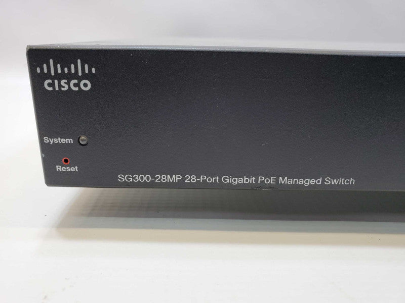 Cisco SG300-28MP 28-Port Rack Mountable Gigabit Max-PoE Managed Switch (
