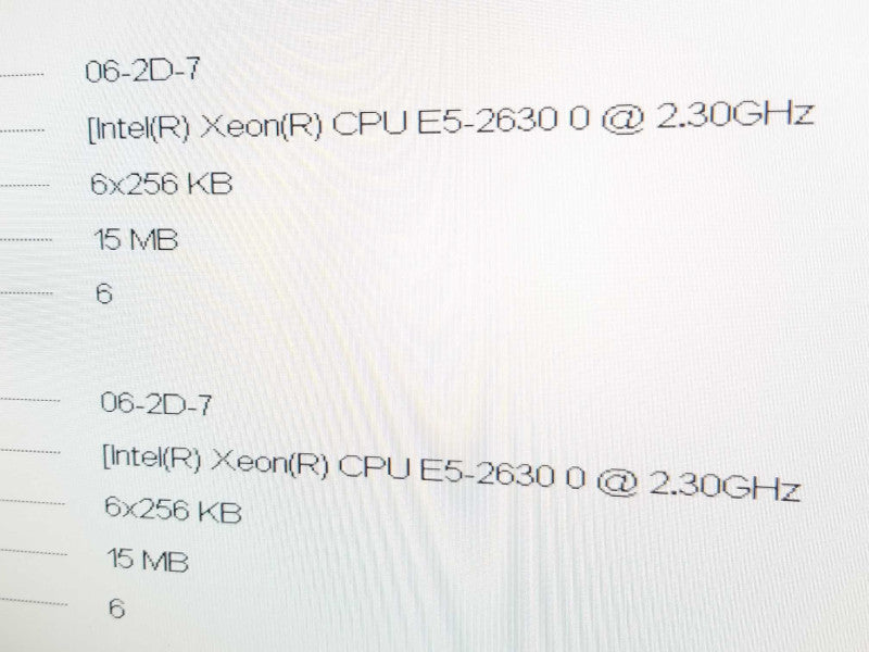 Dell PE R620, 2x Xeon E5-2630 2.3GHz 6C/128GB ECC, H710 Mini, 2x PSU, 8x2.5\\" ~