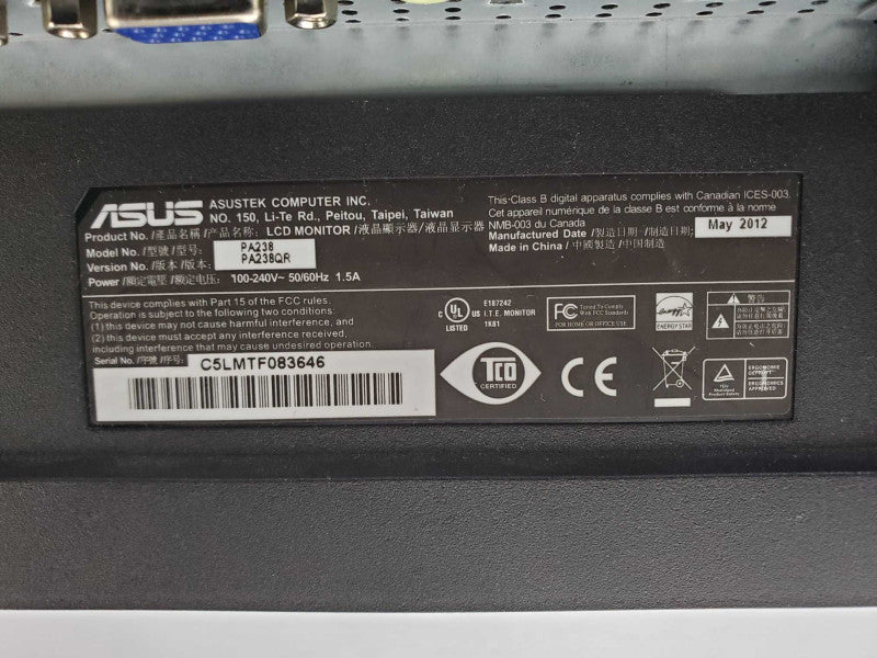 Asus ProArt PA238 23\\" Full HD IPS (