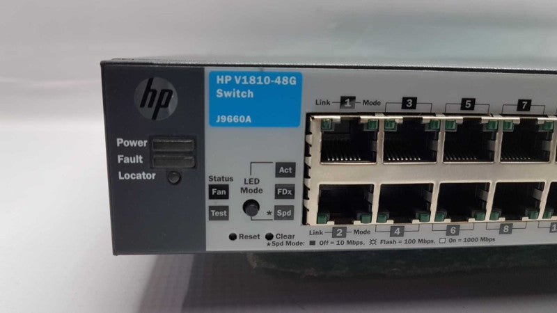 HP V1810-48G J9660A Gigabit network switch - Factory Reset  #