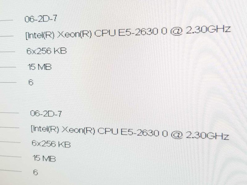 Dell PE R620, 2x Xeon E5-2630 2.3GHz 6C/96GB ECC, H710 Mini, 8x2.5\\" READ* ~