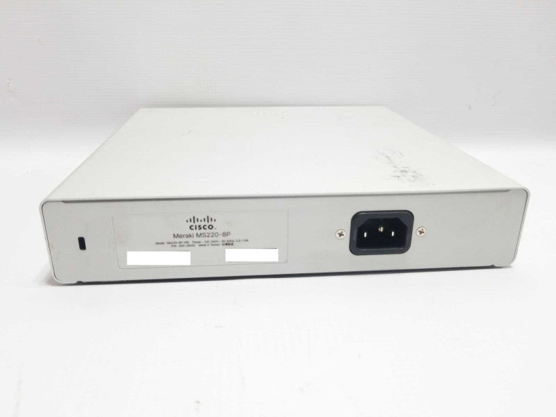Cisco Meraki MS220-8P 8-Port Gigabit PoE Cloud Managed Switch - UnCLAIMED  ~