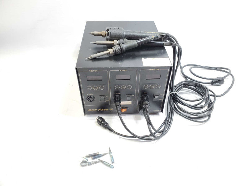 HAKKO 703B DESOLDERING, SOLDERING STATION +