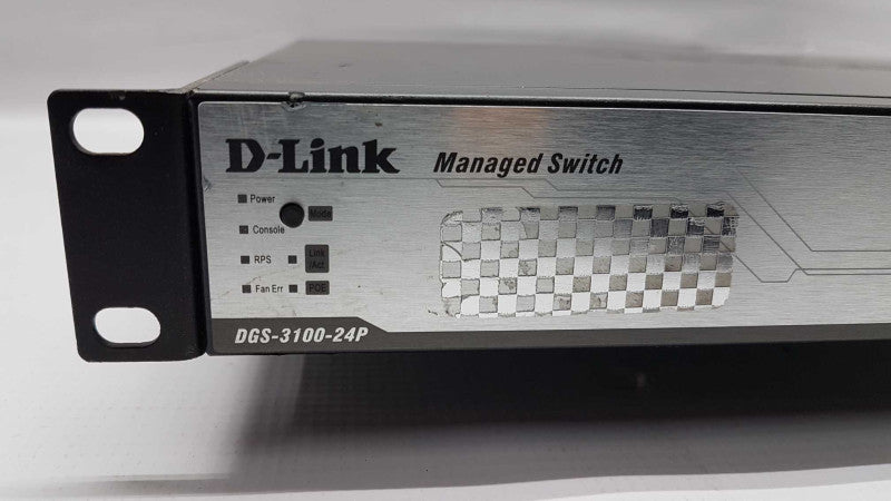 DGS-3100-24p Managed 24-Port PoE Gigabit Switch - reset   #