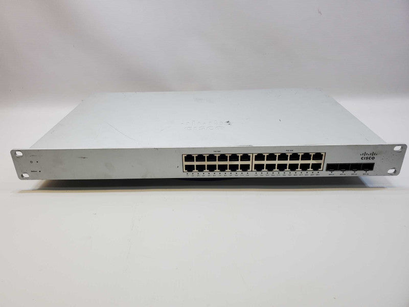 Cisco Meraki MS220-24P-HW 24-Port PoE Gigabit Switch [Claimed] (