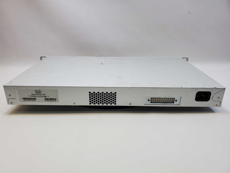 Cisco Meraki MS220-24P-HW 24-Port PoE Gigabit Switch [Claimed] (