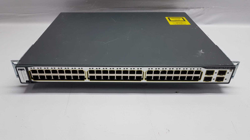 Cisco Catalyst 3750 series PoE-48 WS-C3750-48PS-S / FACT RESET #