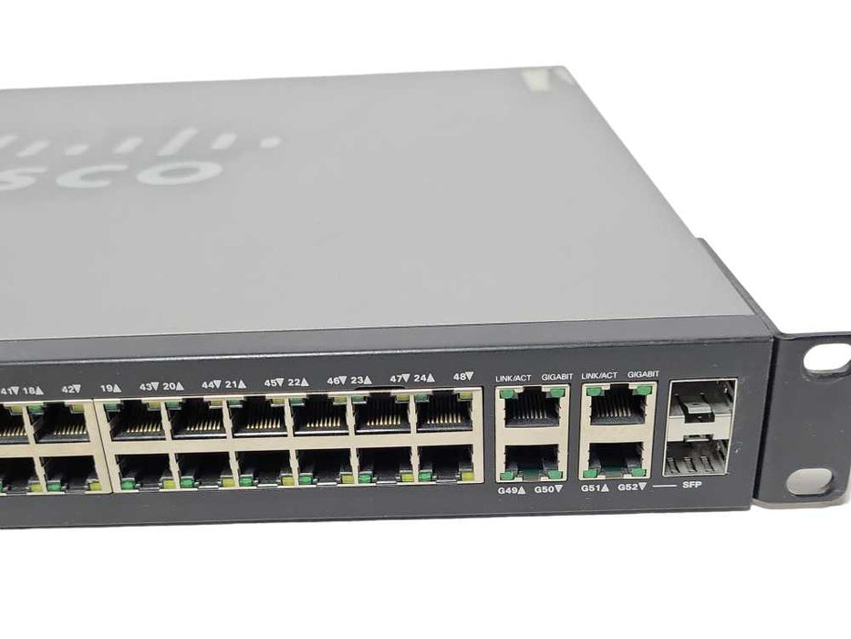 Cisco SG300-52P 52-Port Gigabit PoE Managed Switch _