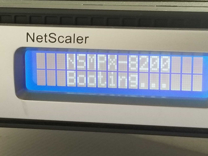 Citrix NetScaler NSMPX8200 6xSFP6xCU Appliance Load Balancer, AS-IS ~