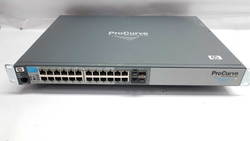 HP Procurve switch 2510G-24 J9279A 24x port gigabit switch - fact reset #