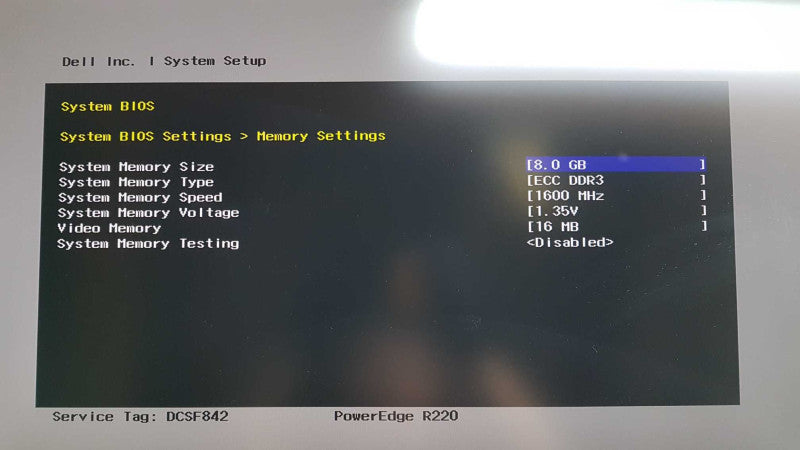 Dell Poweredge R220 Xeon E3-1220 V3 @ 3.10ghz / 8gb ram / read #