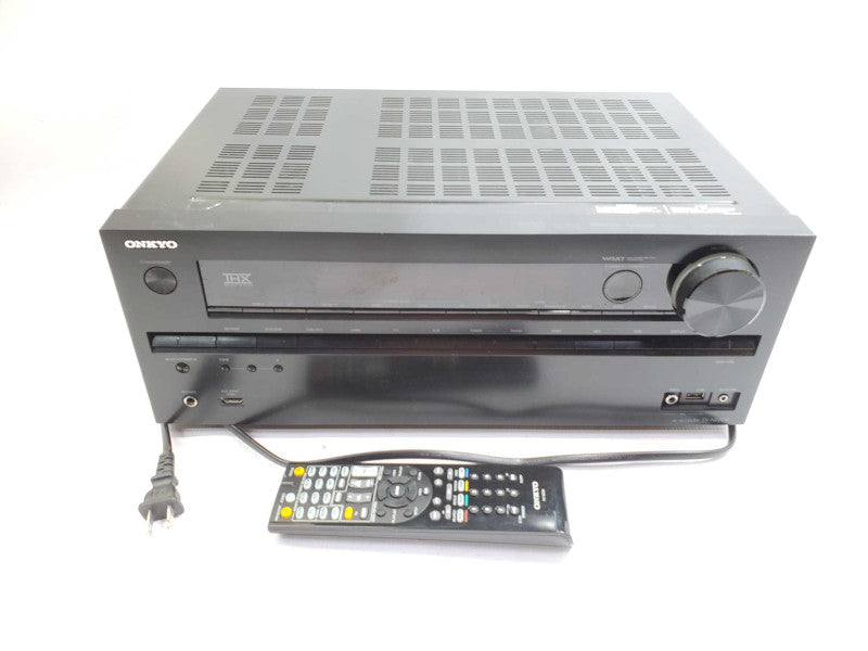 Onkyo Model TX-NR609 HDMI 7.2 Channel AM/FM Audio Video Receiver -Black READ +
