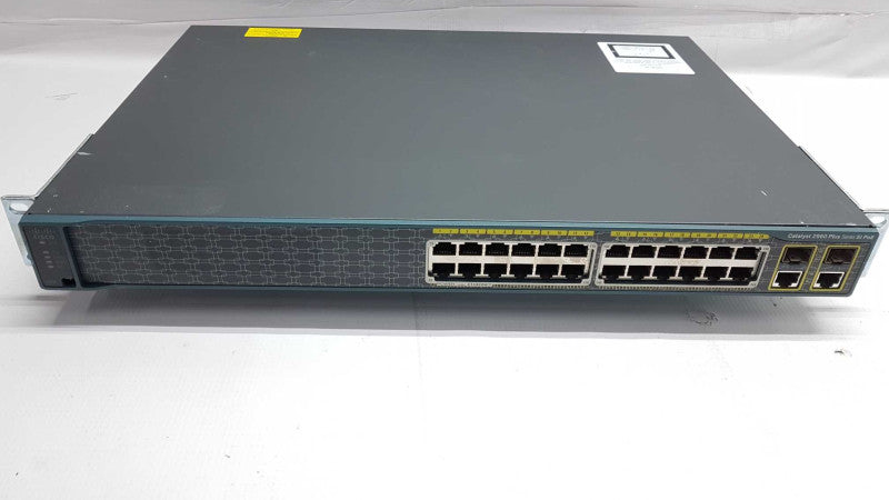 Cisco Catalyst 2960+ Series SI PoE WS-C2960+24PC-S - READ - Fact reset #