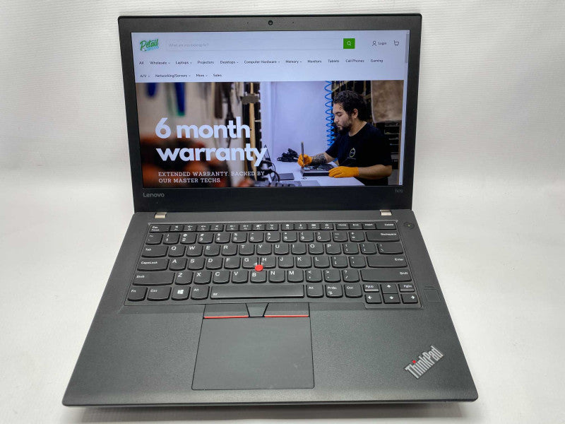 Lenovo ThinkPad T470 with i7-7600U CPU 16GB RAM & 256GB NVME Storage  -
