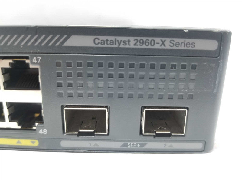 Cisco Catalyst WS-C2960X-48TD-L 48 GigE 2 x 10G SFP+ LAN Switch ~