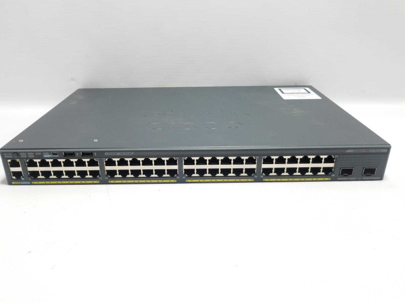 Cisco Catalyst WS-C2960X-48TD-L 48 GigE 2 x 10G SFP+ LAN Switch, AS-IS ~