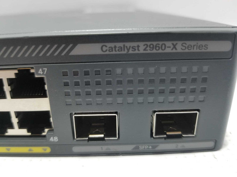 Cisco Catalyst WS-C2960X-48TD-L 48 GigE 2 x 10G SFP+ LAN Switch, AS-IS ~