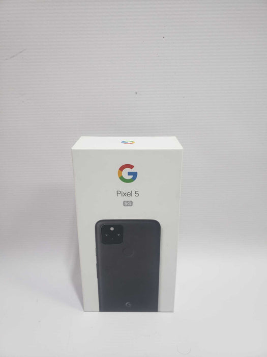 Google Pixel 5 5G 128 GB -Black Open Box Mint )