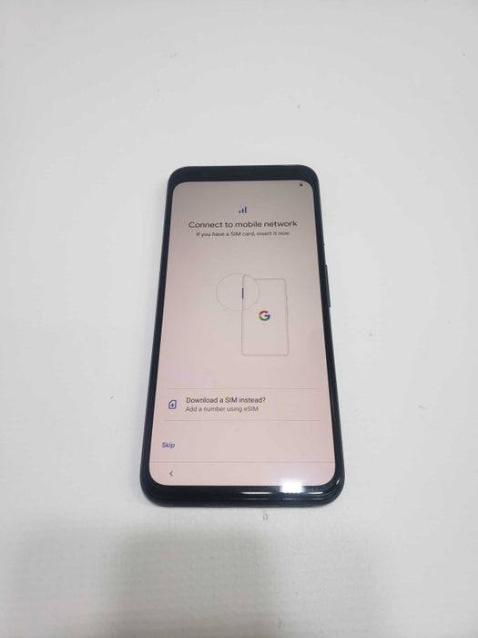 Google Pixel 5 5G 128 GB -Black Open Box Mint )