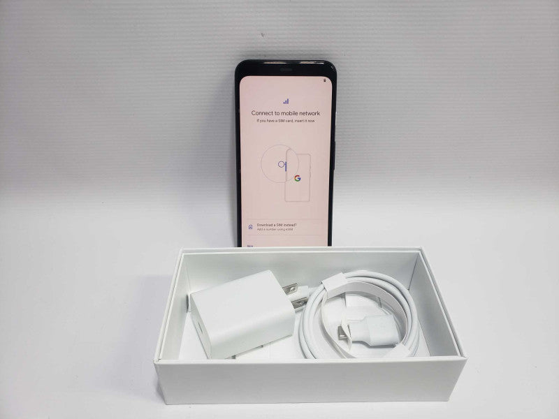 Google Pixel 5 5G 128 GB -Black Open Box Mint )