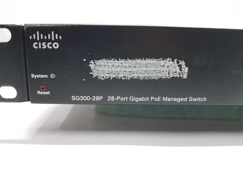 Cisco SG300-28P 28x port gigabit PoE Managed Switch - Reset  #