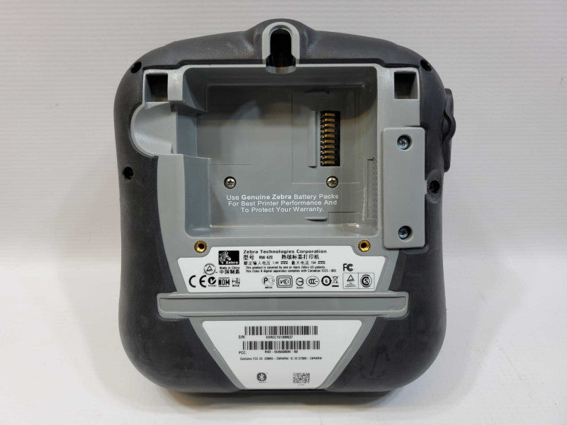 Zebra RW420 Mobile Portable Thermal Label Printer ZBR4 Bluetooth (