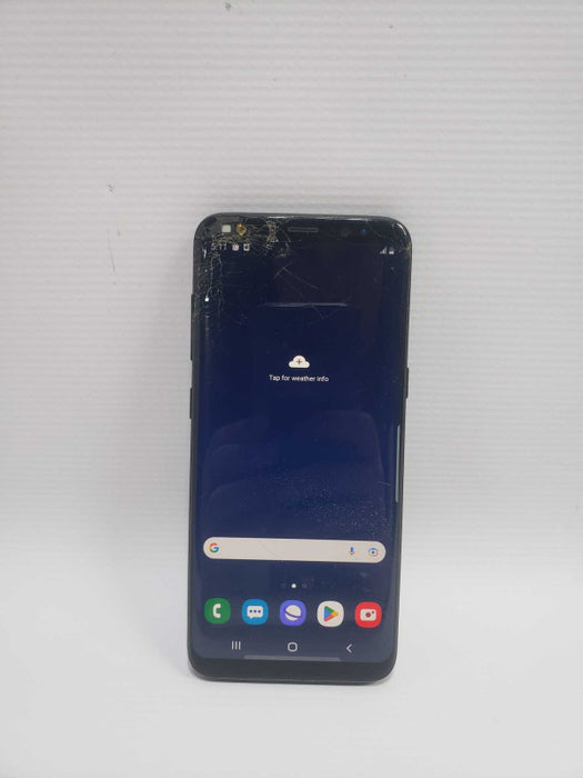 Samsung Galaxy S8 - 64GB - Black (Unlocked) *READ NOTE* )