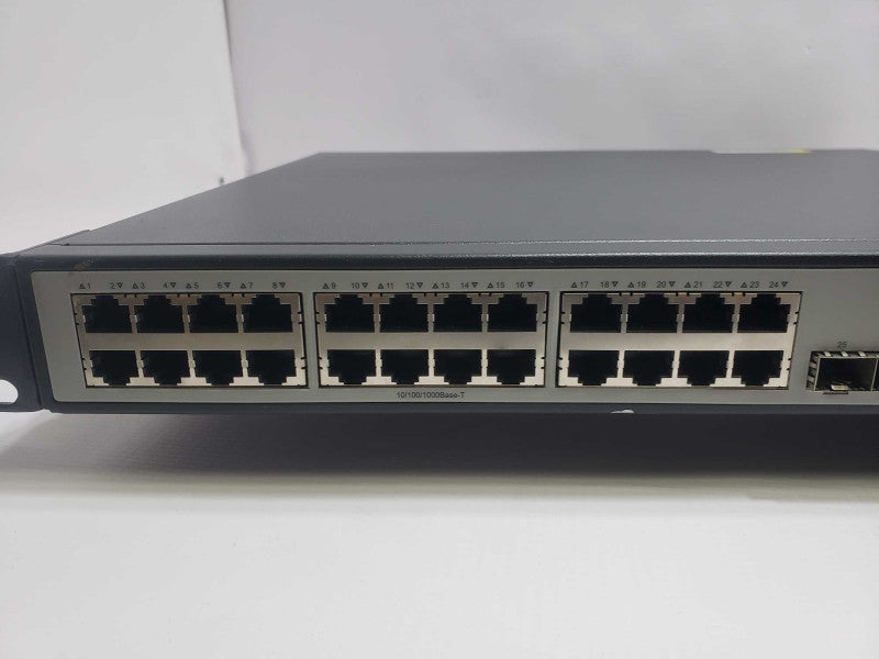 HP JE007A V1910-24G-PoE 24-Port Gigabit Network Switch With RackMount Ears )