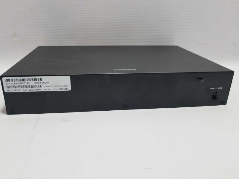 HPE J9982A 1820-8G-PoE Switch Gigabit Ethernet 8-ports, NO AC Adapter. ~
