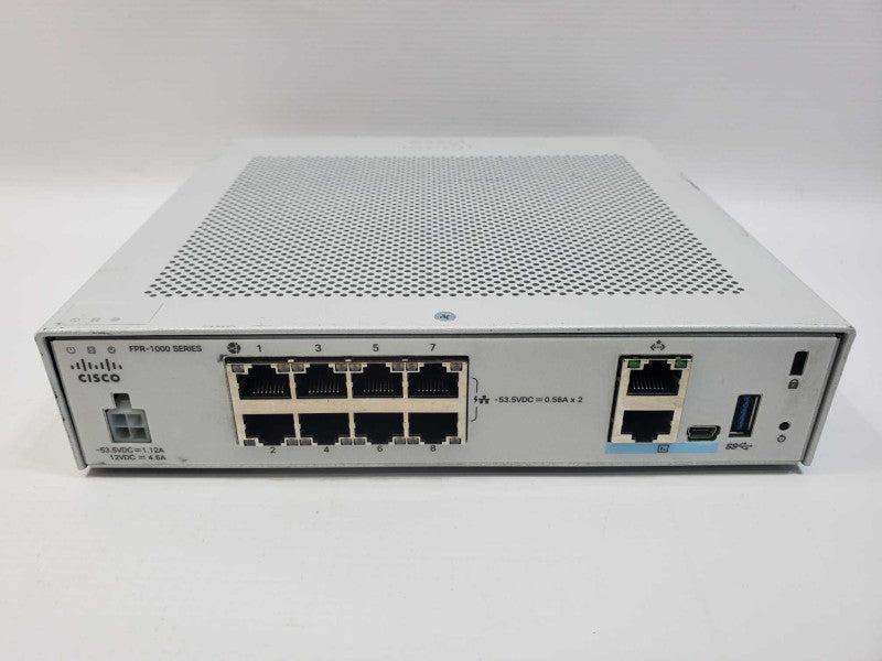 Cisco Firepower 1000 Series FPR-1010 Network Security/Firewall (