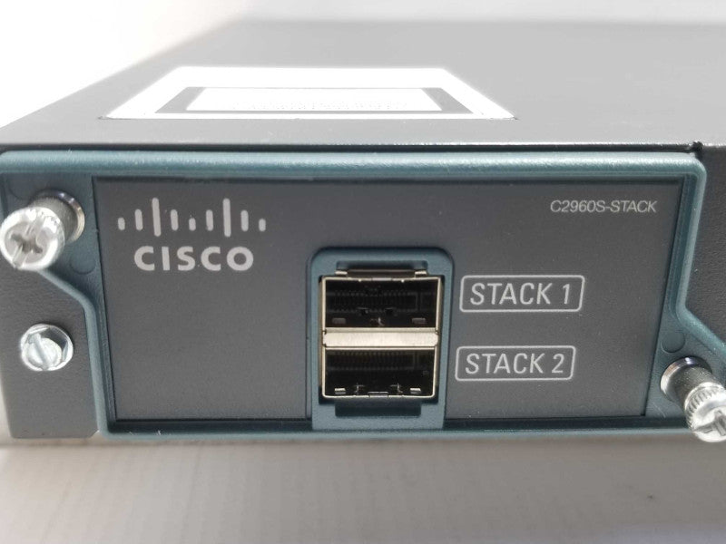 Cisco Catalyst 2960S PoE 24 ports - WS-C2960S-24PS-L W/ Stack Module, QTY ~