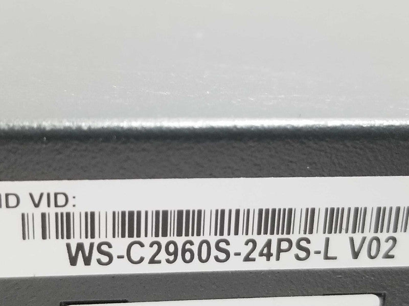 Cisco Catalyst 2960S PoE 24 ports - WS-C2960S-24PS-L W/ Stack Module, QTY ~