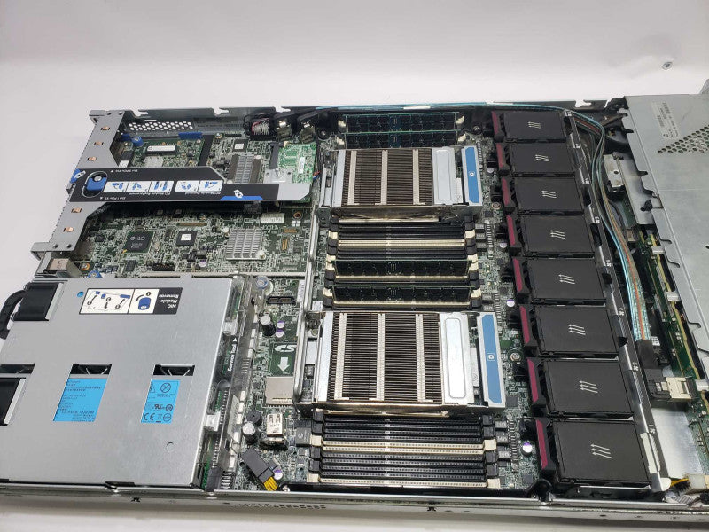 HP ProLiant DL360p Gen8 2x Xeon E5-2609 @ 2.40GHz 32GB RAM B420i 2x PSU )