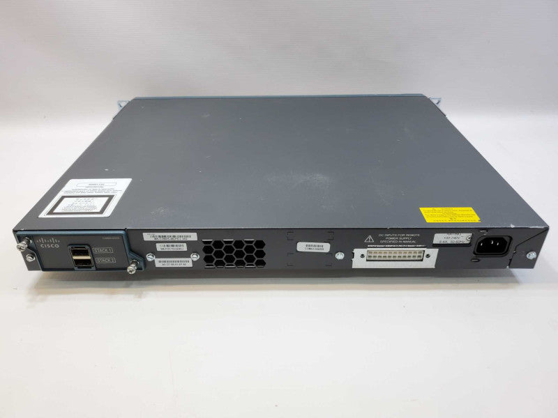 Cisco WS-C2960S-48LPD-L Catalyst 2960S 48 GigE PoE 370W, 2 x 10G SFP+ LAN Base (