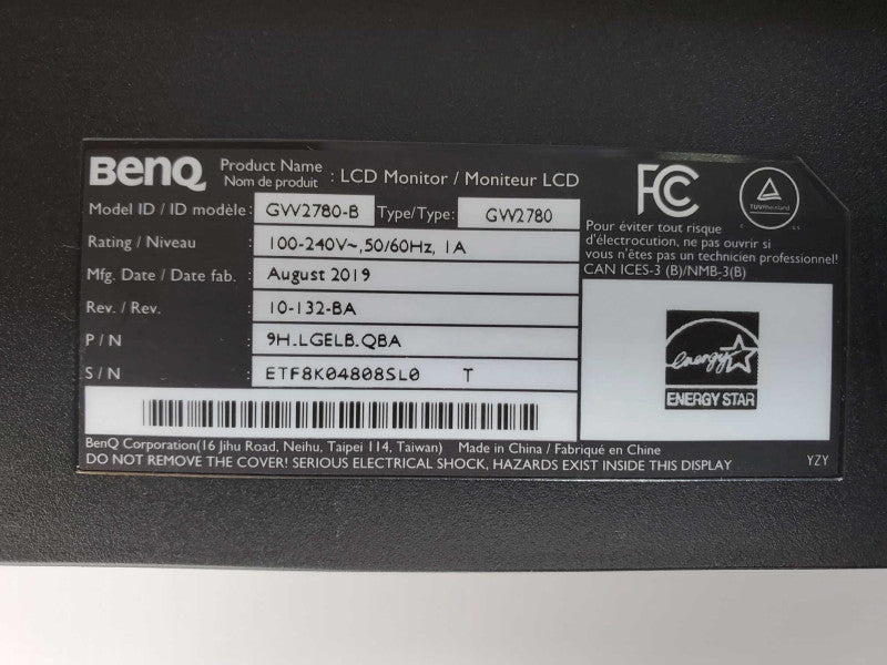 BenQ GW2780 27 Inch IPS 1080P FHD Computer Monitor [READ] (