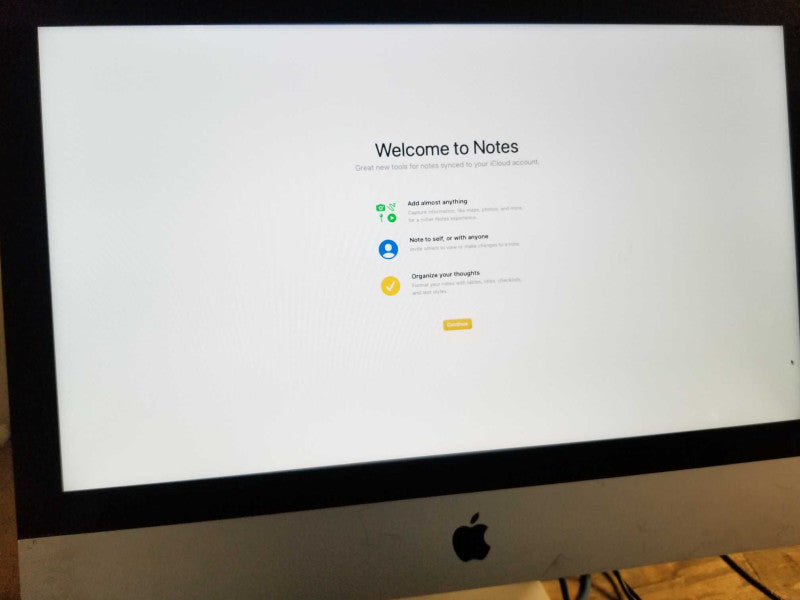 iMac 21.5\\" - M.2014 A1418, i5-4260U 1.4GHz/8GB DDR3, Intel HD5000, 500GB HDD ~