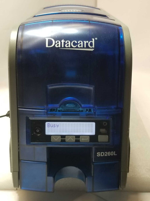 Datacard SD260L PX30 506308-088 Single Sided ID Card Printer, Read _